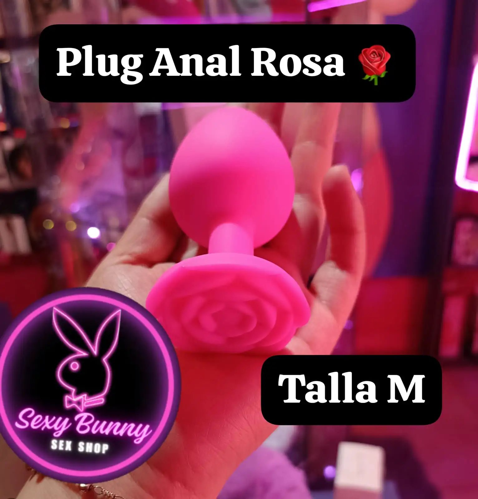 plug Anal Rosa 🌹 talla M