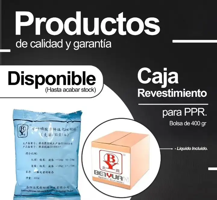 Revestimiento para ppr caja x 50 sobres de 400G