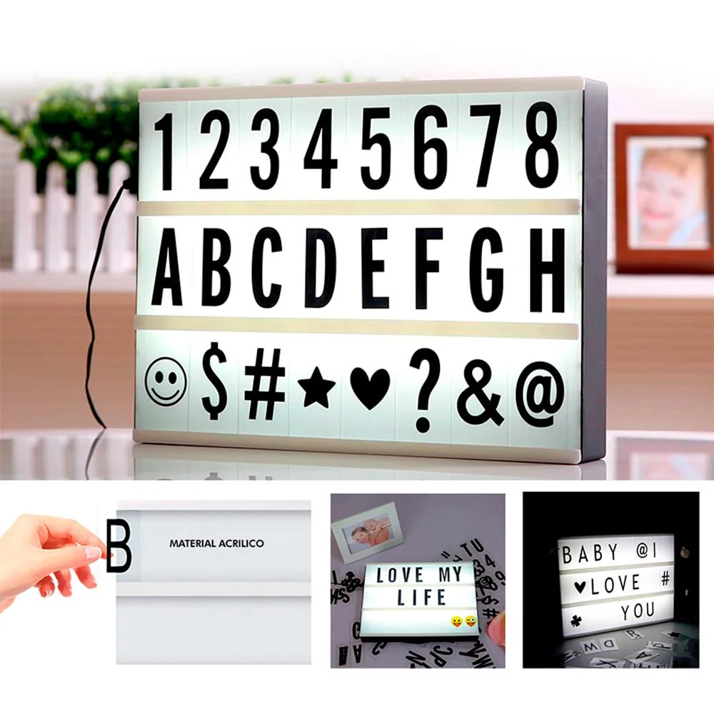💣💣PIZARRA LED CON LETRAS 💣💣 2