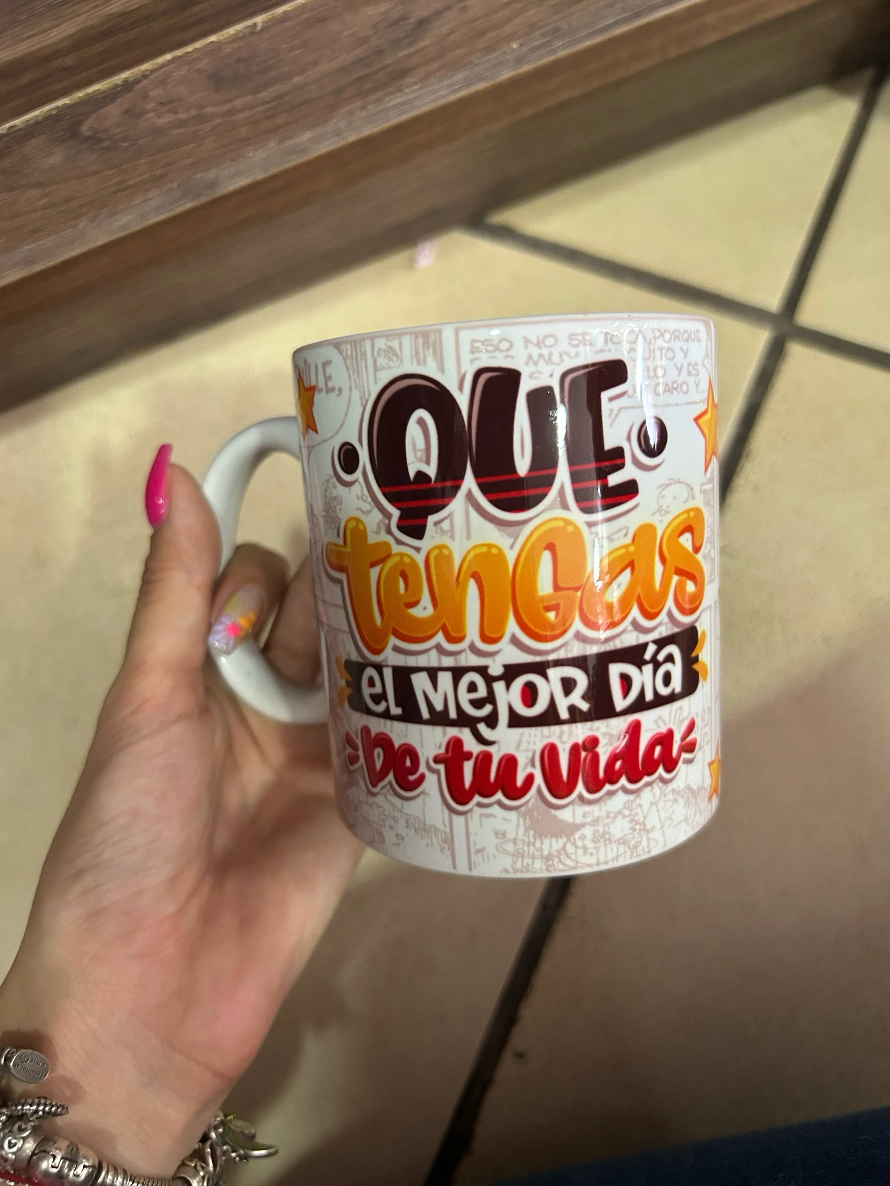 Taza con mensaje 5