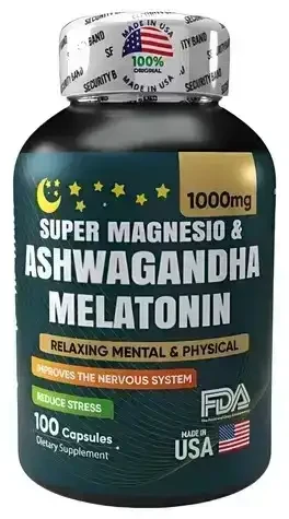 Super magnesio - Melatonina - Ashwagandha 2