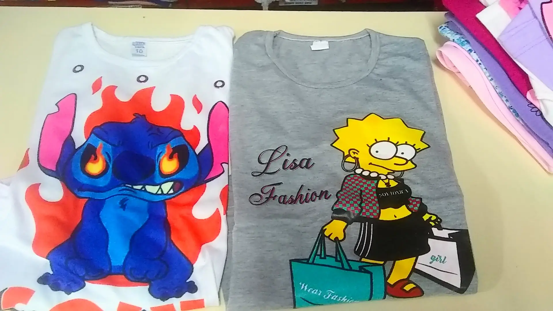Remeras nena largas surtidas del 2 al 14  4