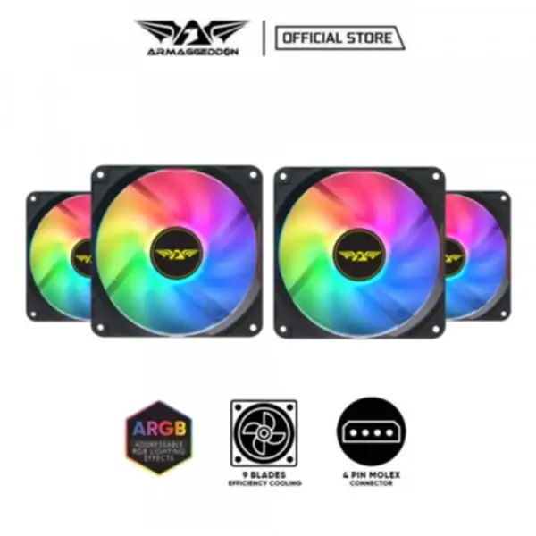 Armaggeddon kit 5000 ARGB 4 fans 
