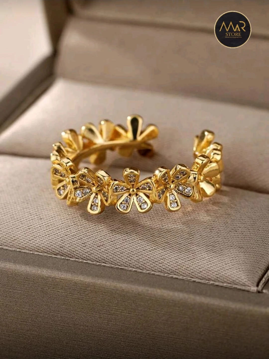 Anillo ajustable de acero inoxidable 
