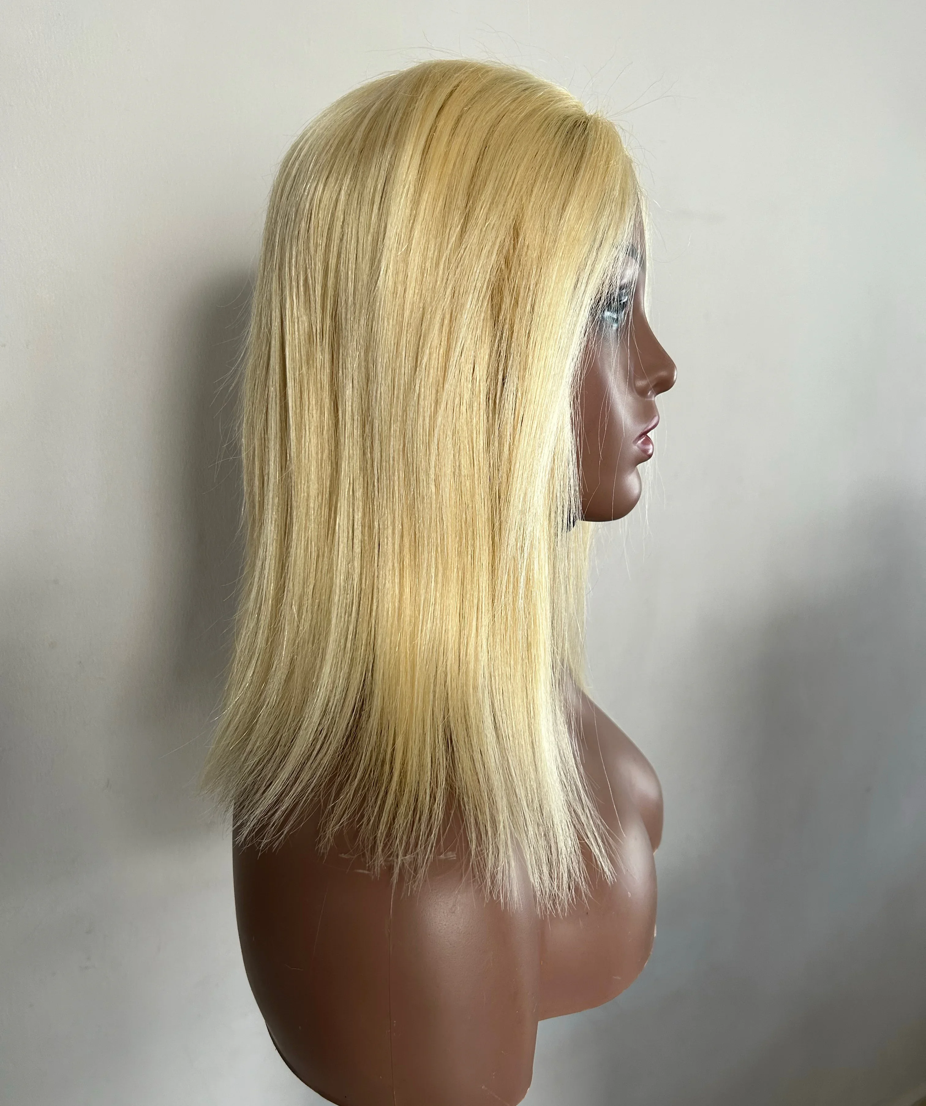 Peluca Rubia 4x4 14” 4