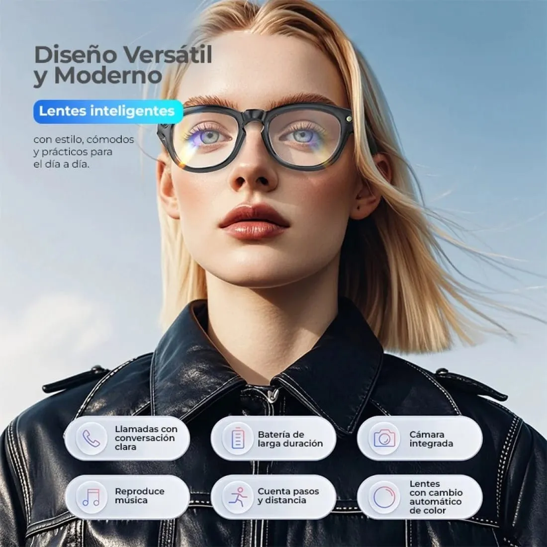 LENTES SMART CON INTELIGENCIA ARTIFICIAL  3