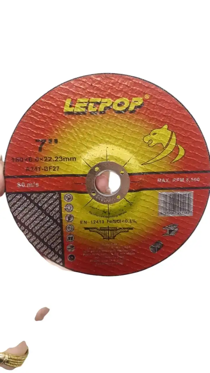 Disco de Desbate Metal 7" LECPOP