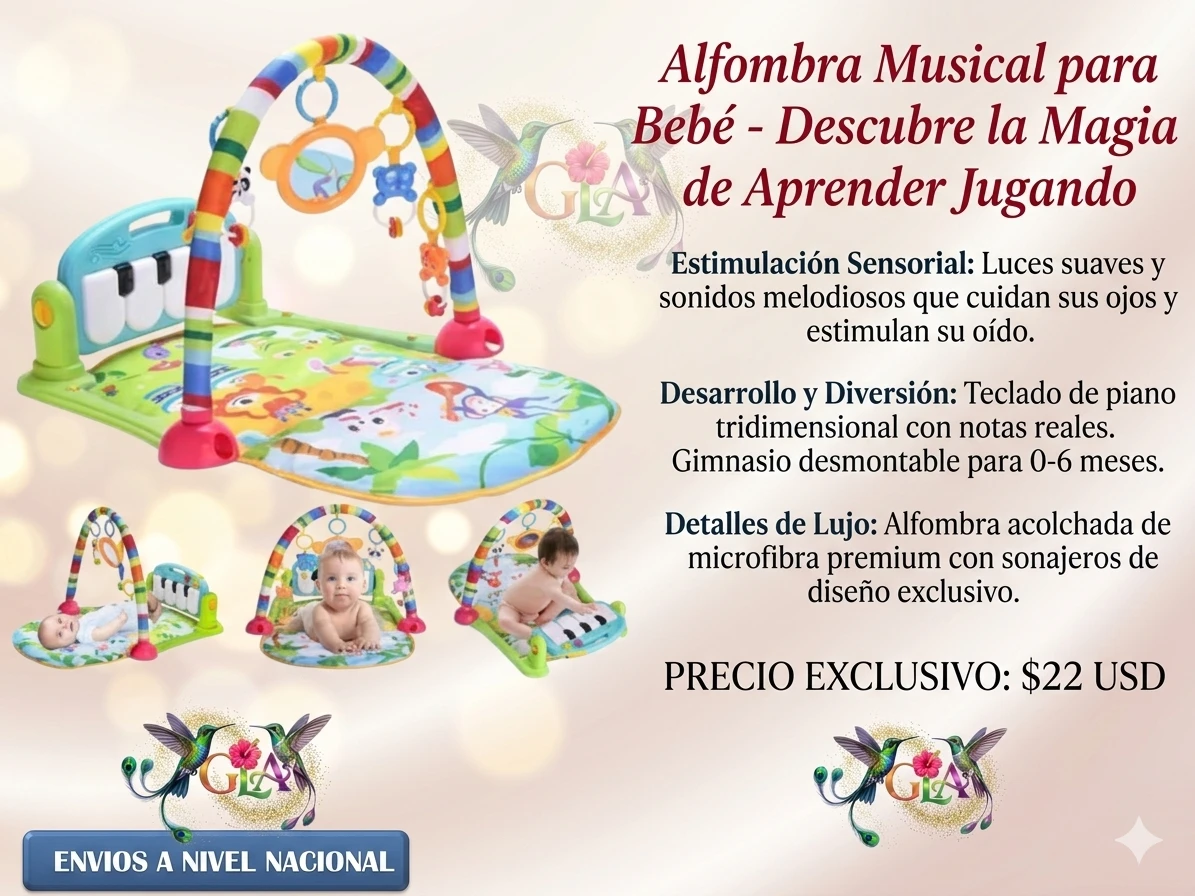 Alfombra musical para niños 2