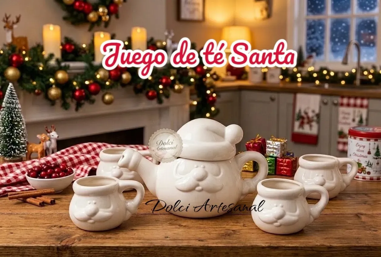 Juego de té Santa 