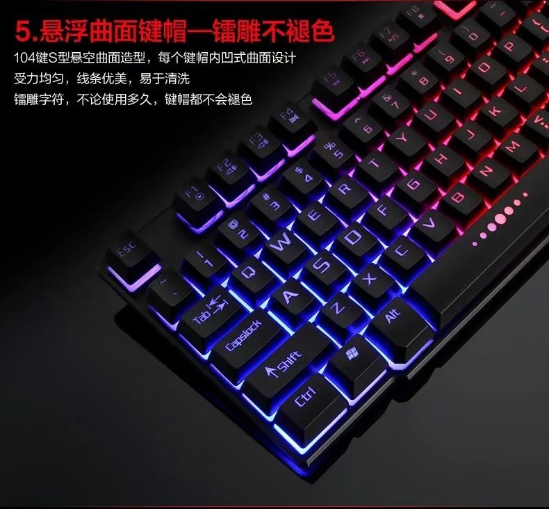 Teclado Alámbrico Gamer R260 3