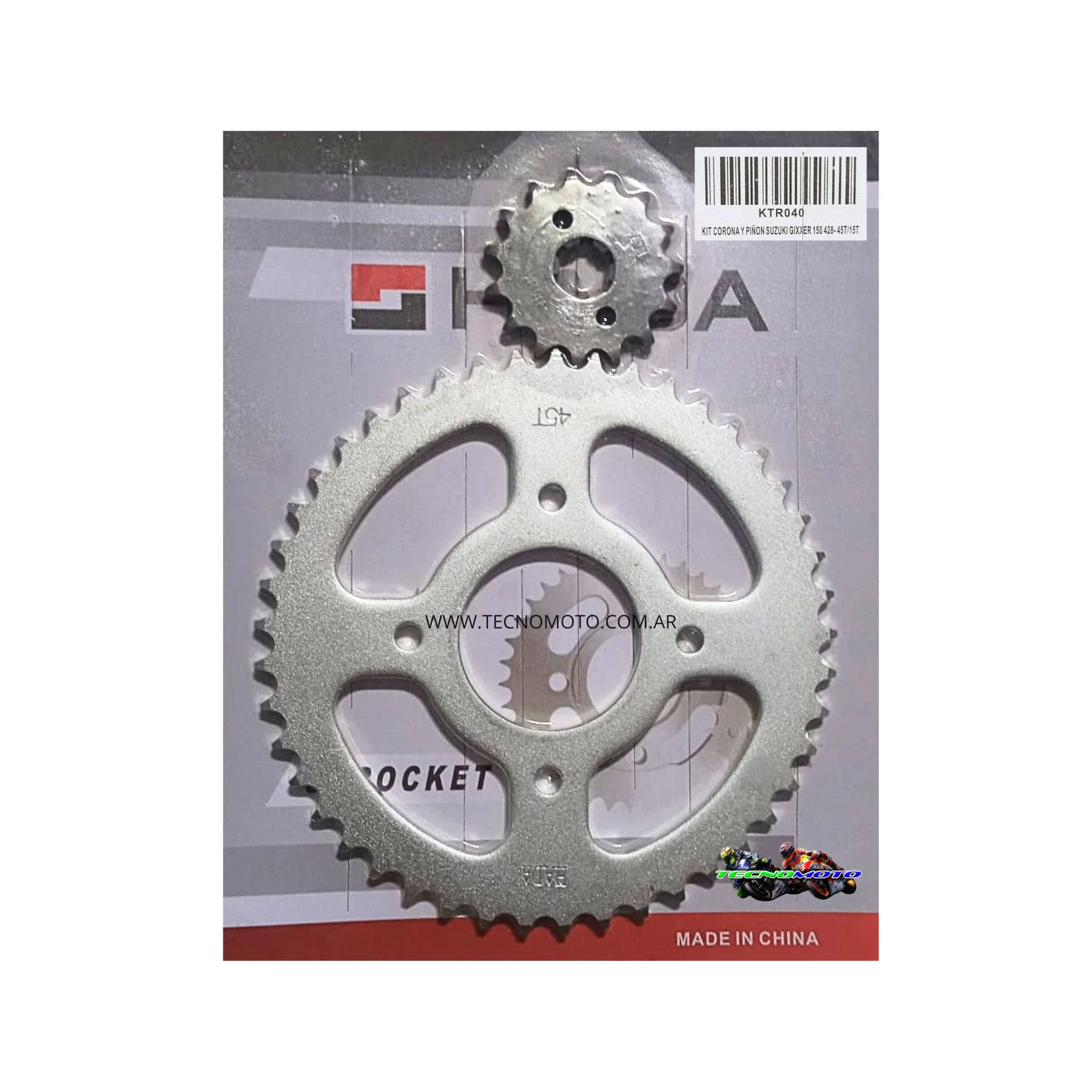 CORONA-PIÑON SUZUKI 150 GIXXER (45-15)-48458