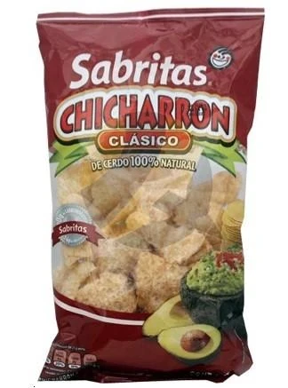 CHICHARRON DE CERDO SABRITAS 30G