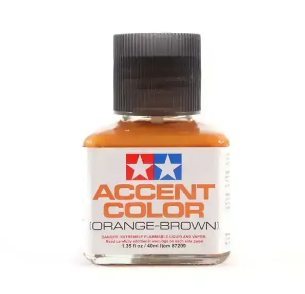 TAMIYA PANEL LINE ACCENT - ORANGE-BROWN