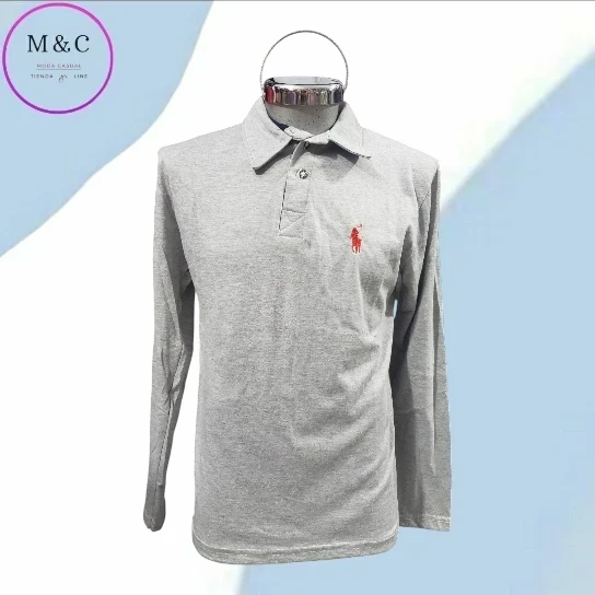 Playera T- M Polo manga larga  7