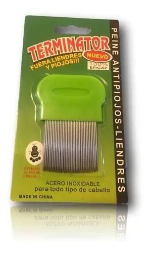 Peine para Liendres Chico