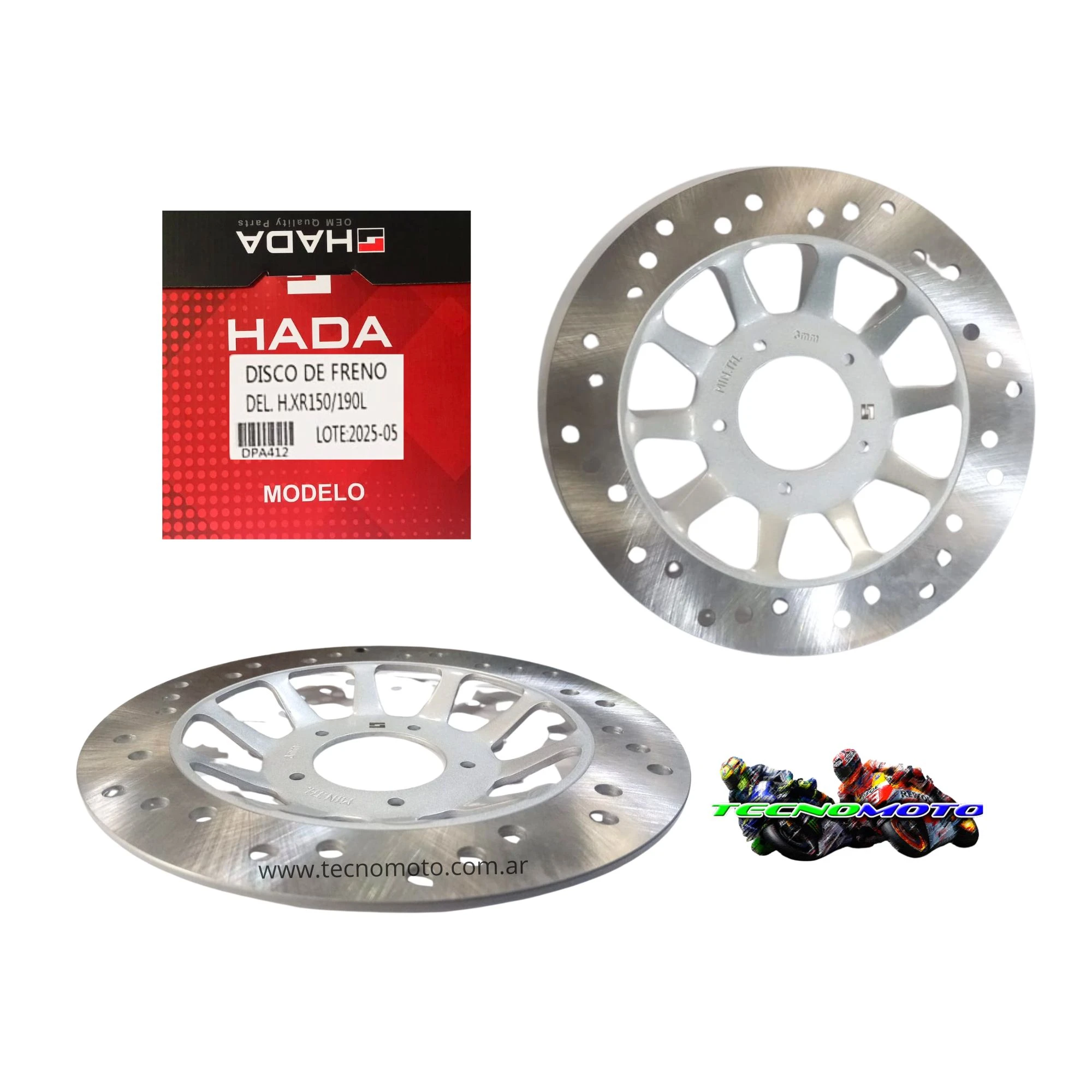 DISCO FRENO HONDA 150/190 XR-49623
