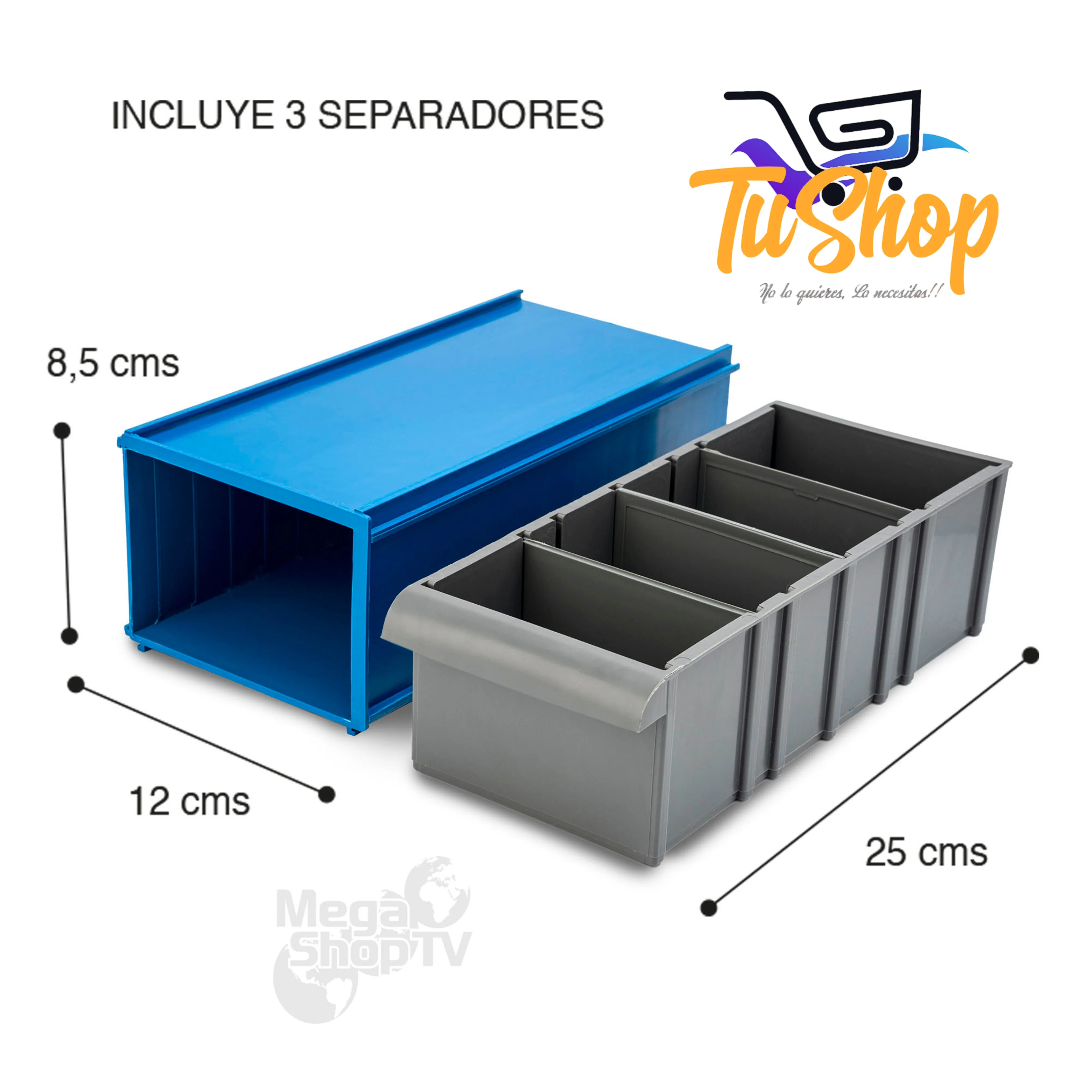 Set 8 Cajon Herramientas Trabajo Pesado  5