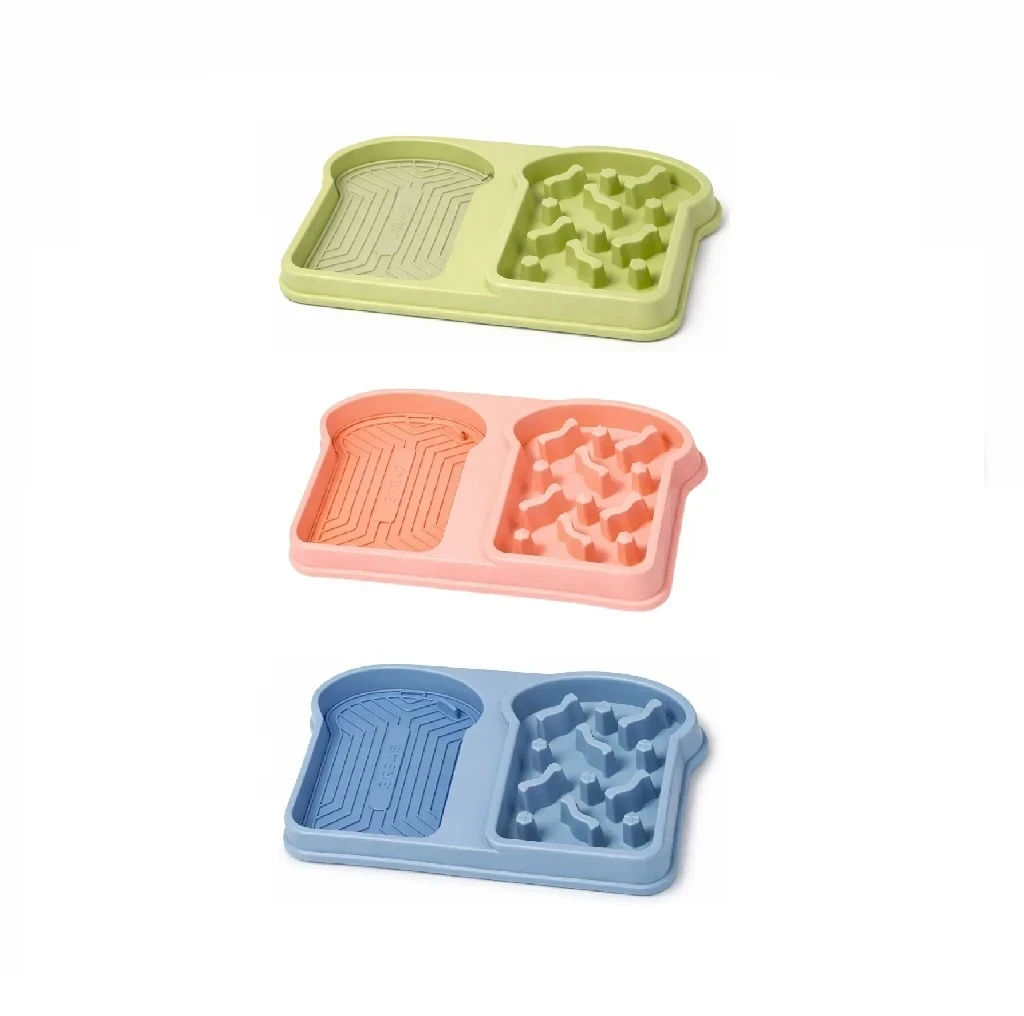 Plato doble antiestrés pan de molde