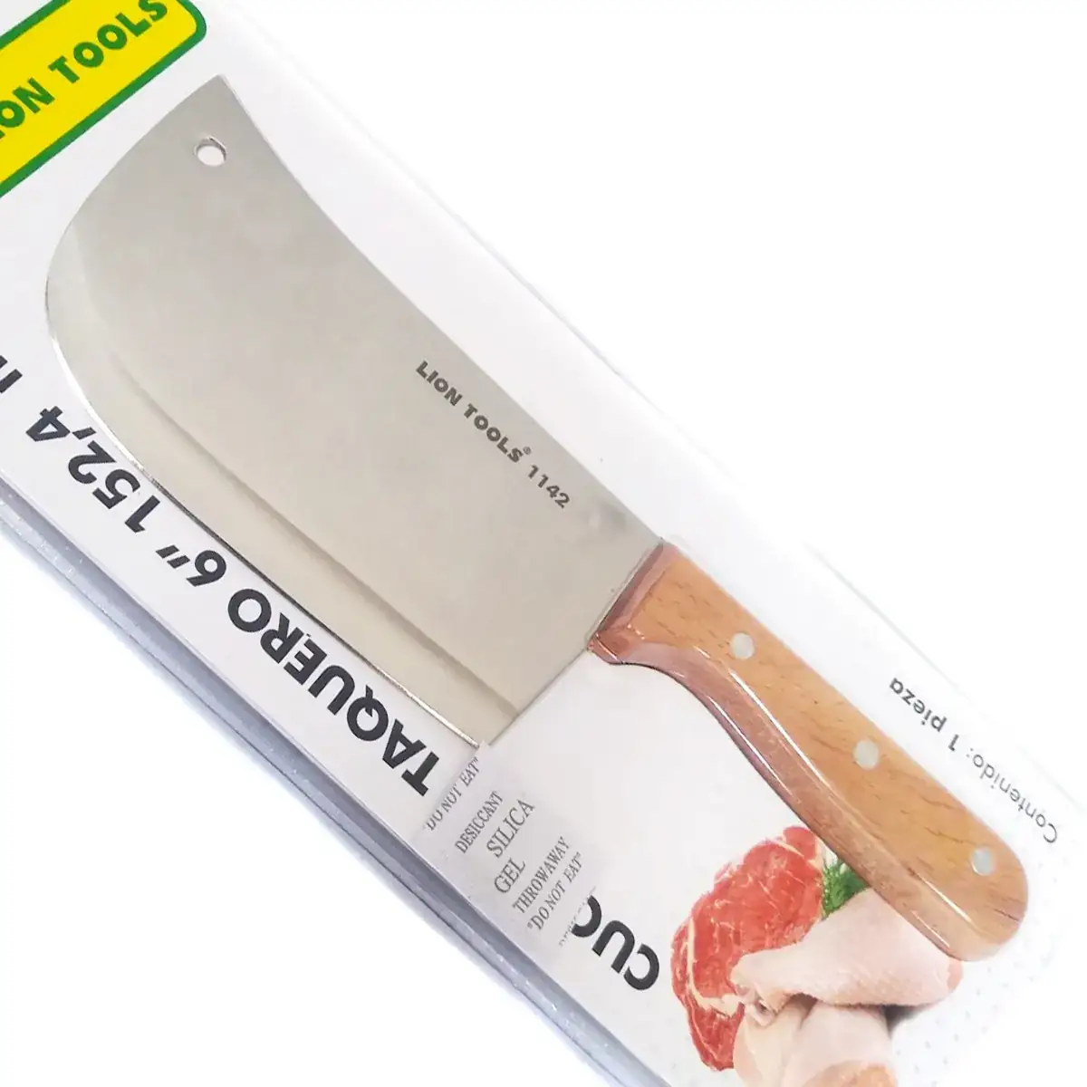 Cuchillo maneral de madera 