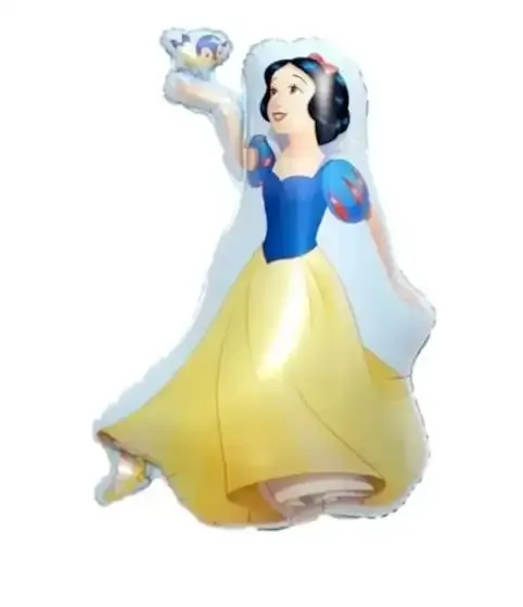 Globo metalizado Blancanieves 15 pulgadas 