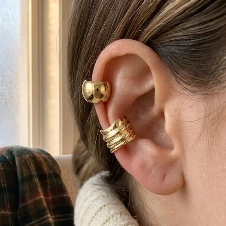 Ear Cuff Dore  2