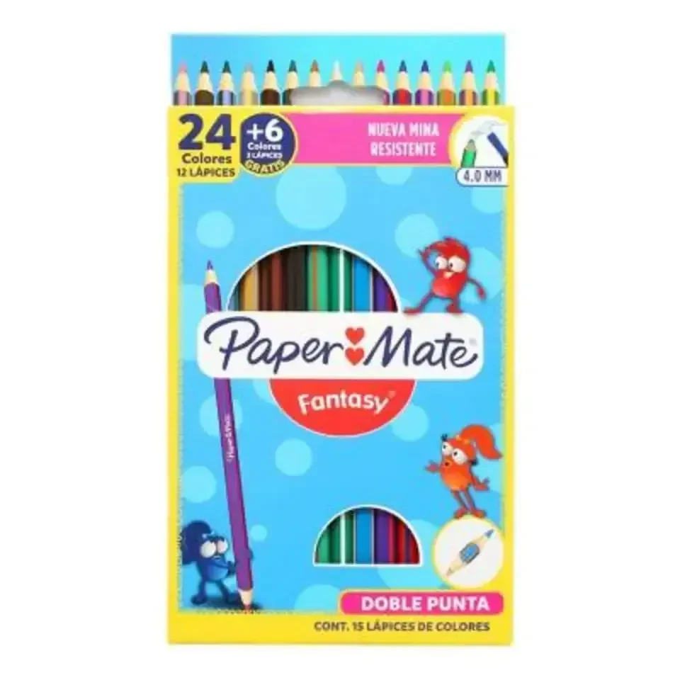 Papermate 24 colores  3