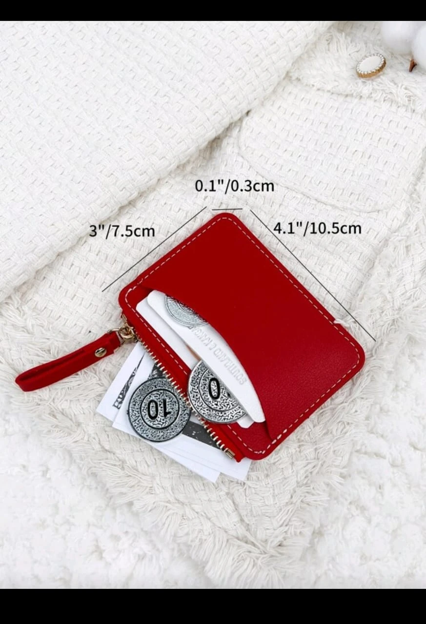 Monedero Tarjetero Southland Ultra-Slim– Diseño Minimalista en Poliuretano con Cierre Dorado. 4