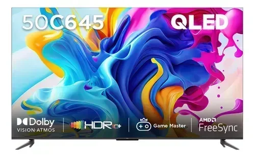 Smart Tv Tcl Qled 50" C/Google Tv 2