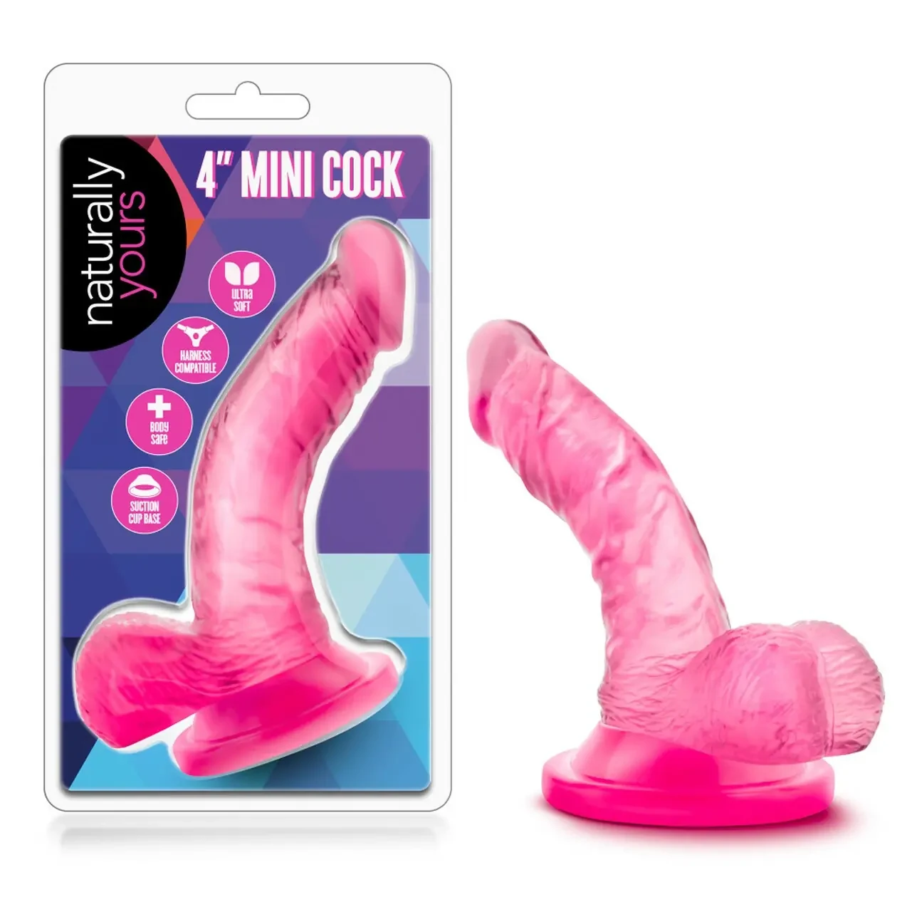 Naturally Yours – 4″ Mini Cock