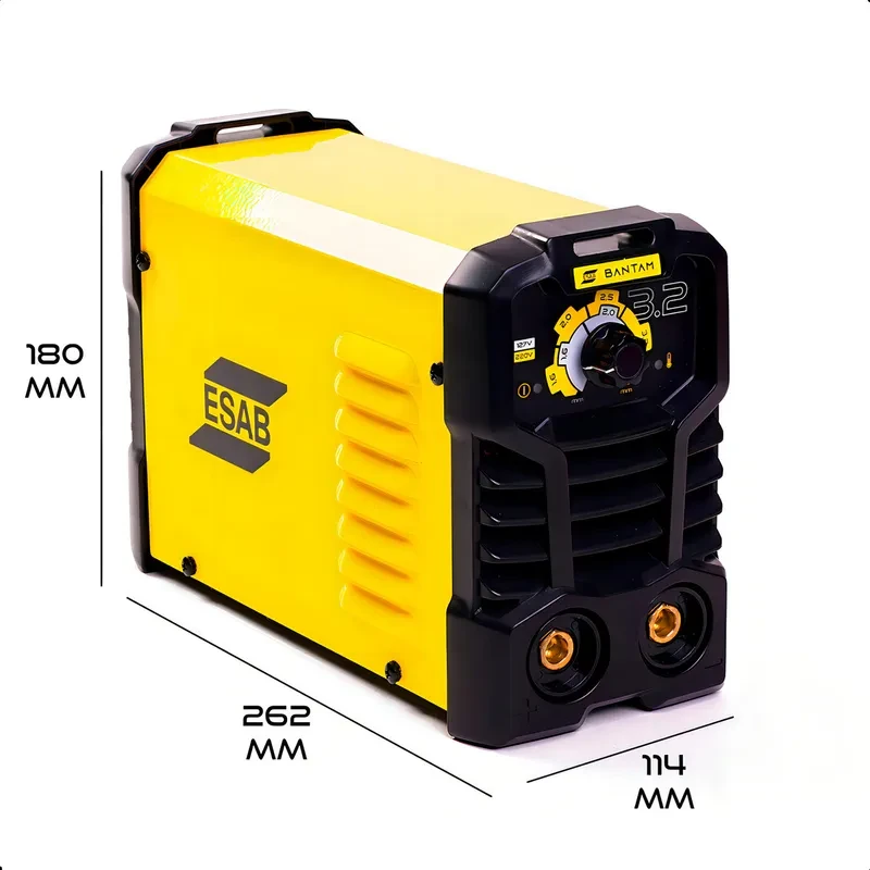 Soldadora inverter Esab Maquina Solda Inversora Bantam Bantam 3.2 color amarillo 3