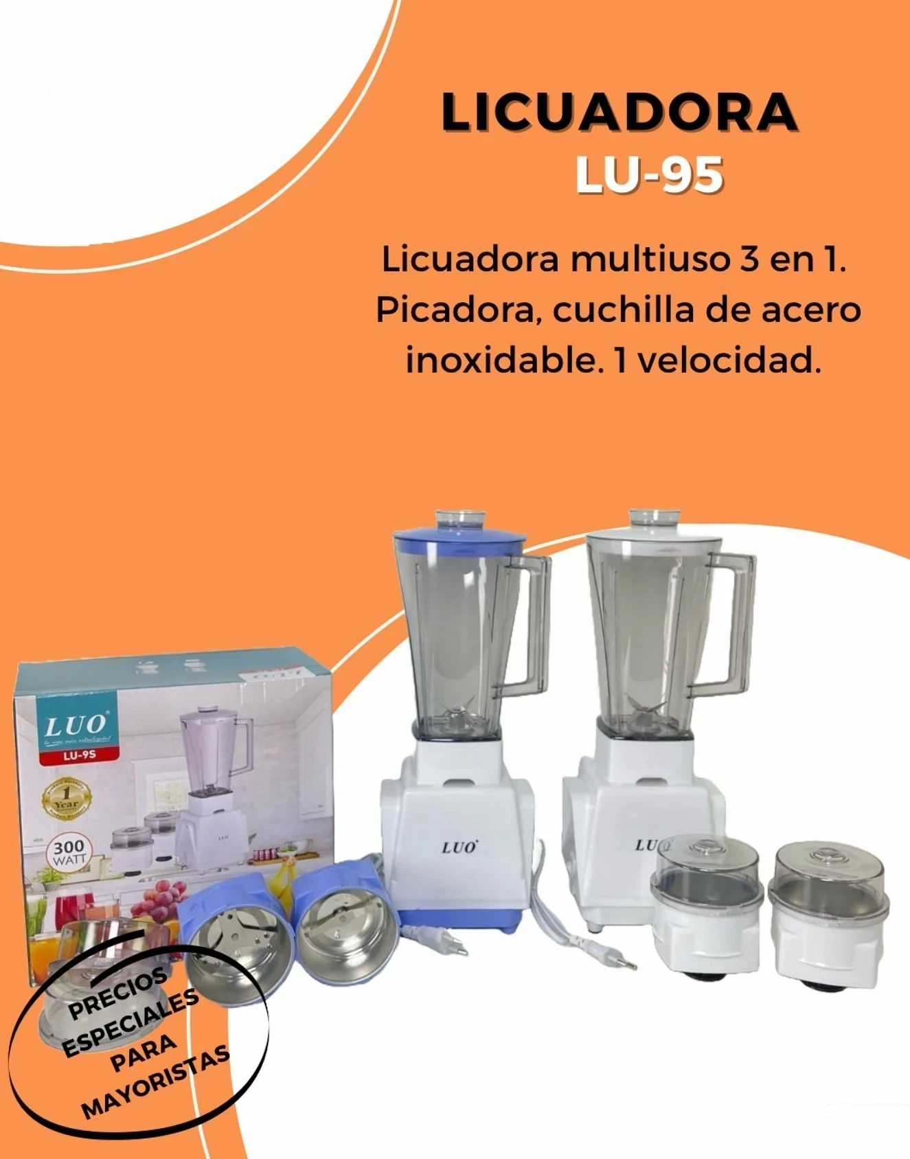 LICUADORA LUO LU-9S