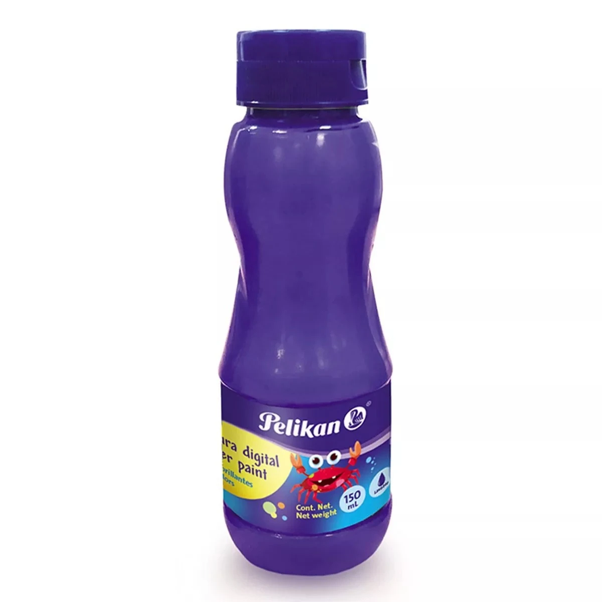 pintura  digital morada 150 ml