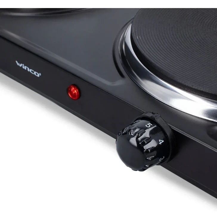 ANAFE ELECTRICO WINCO DOBLE 2500W 2