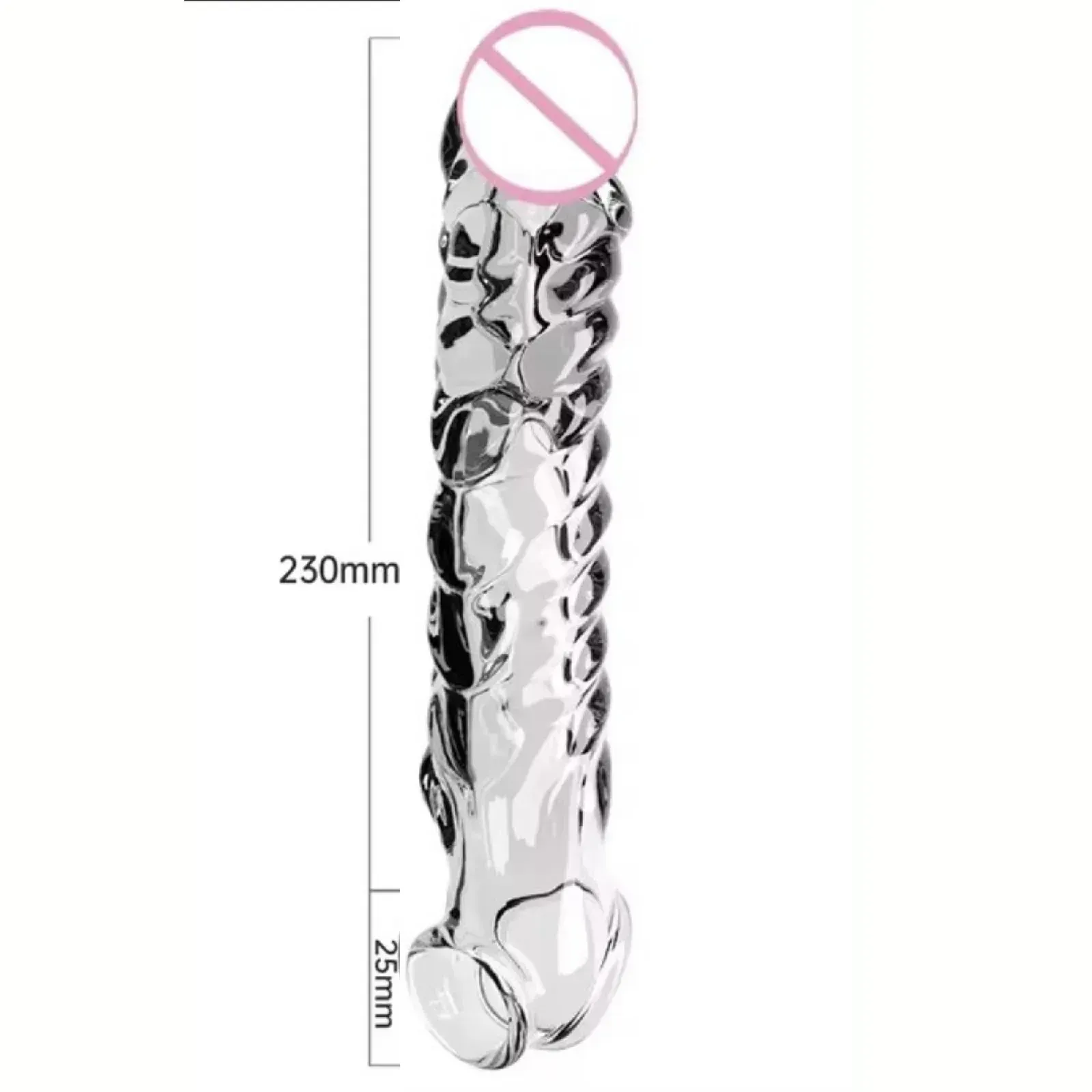 Extensor de Pene Sólido 23 cms 