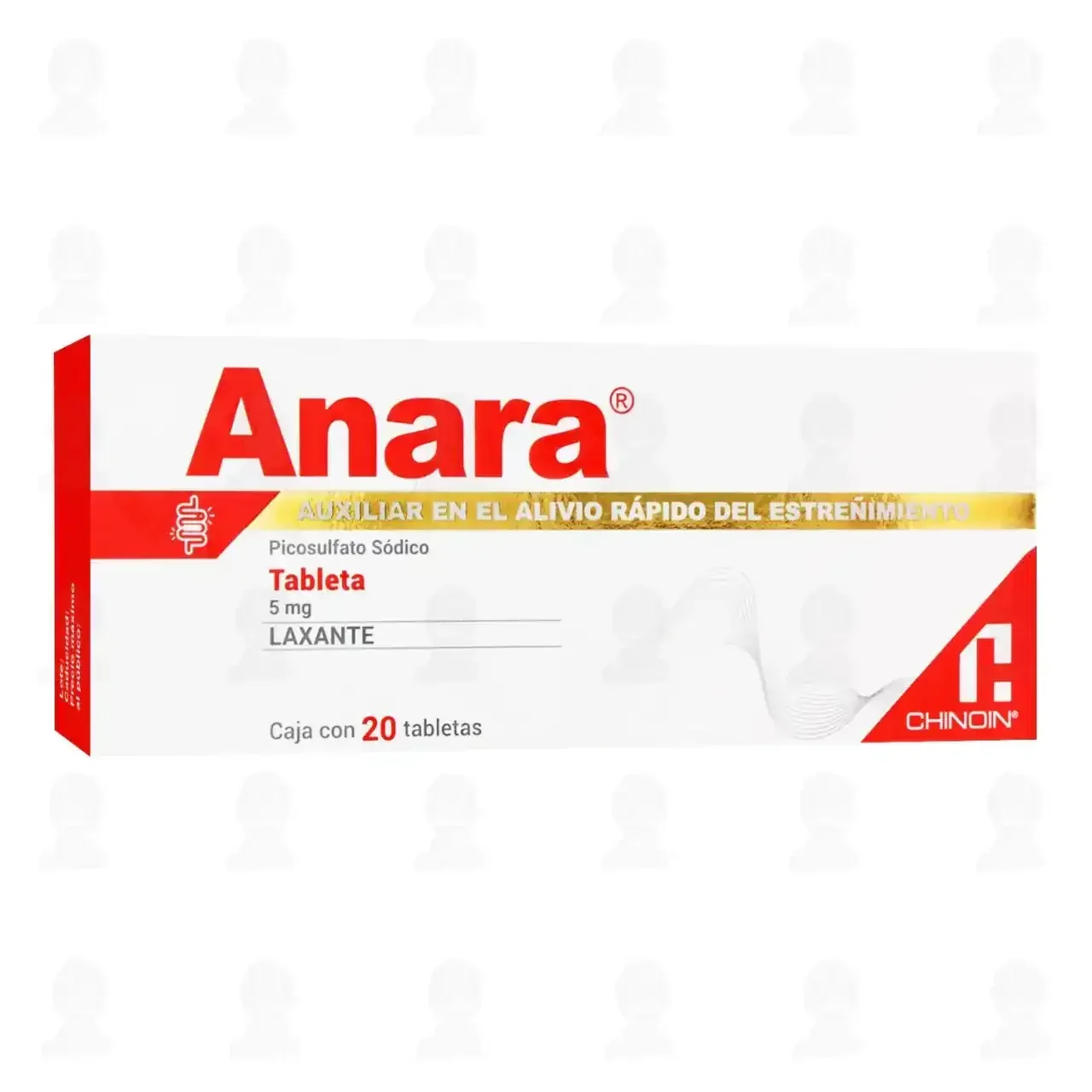 Anara 5 mg, 20 Tabletas.