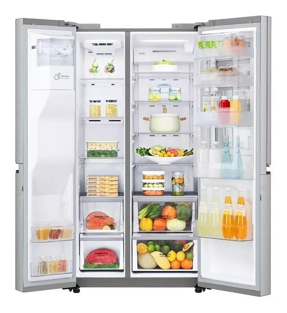 Heladera LG LS74SXSX 690lts silver 3