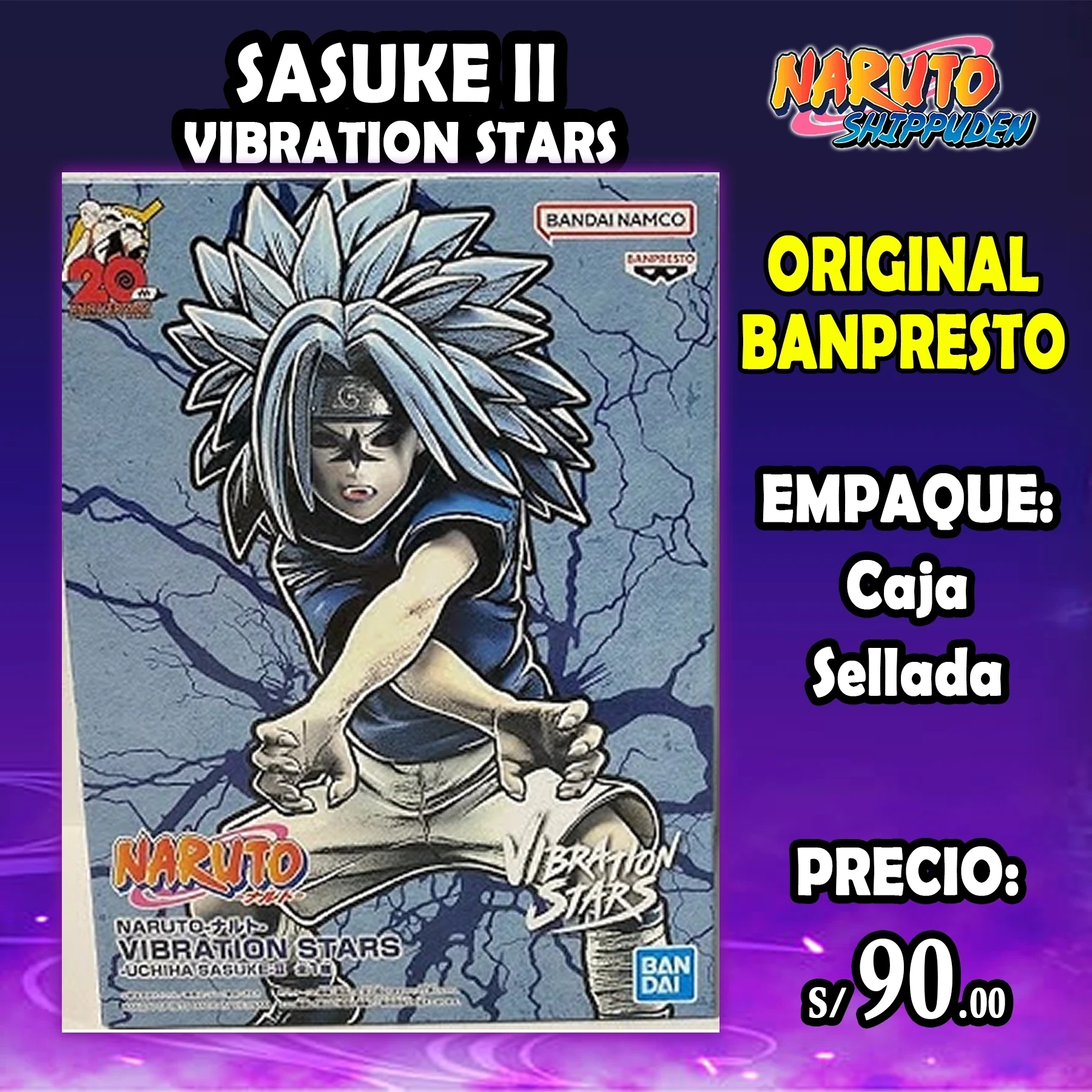 PRE VENTA - Sasuke II Vibration Stars