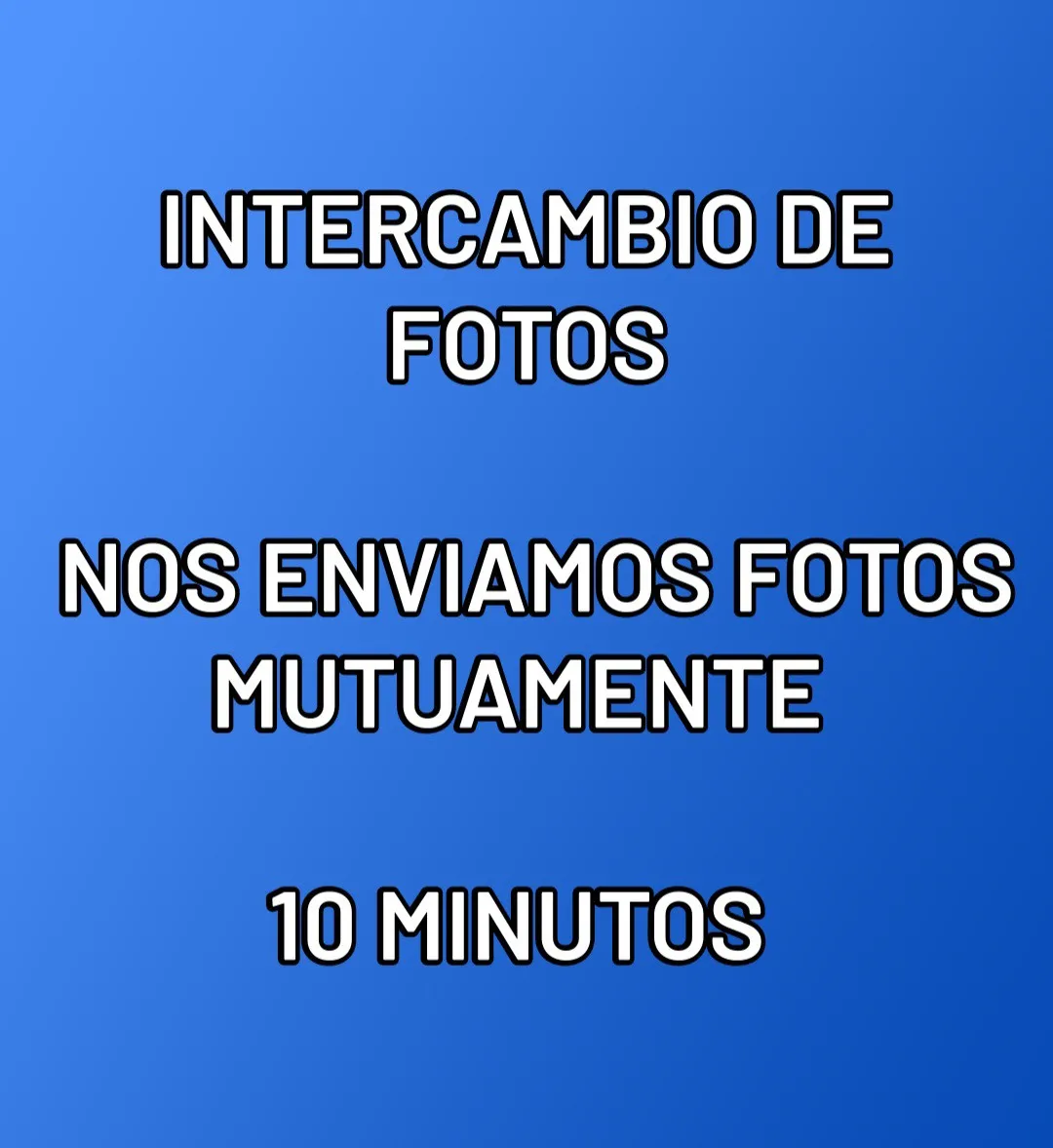 INTERCAMBIO DE FOTOS 