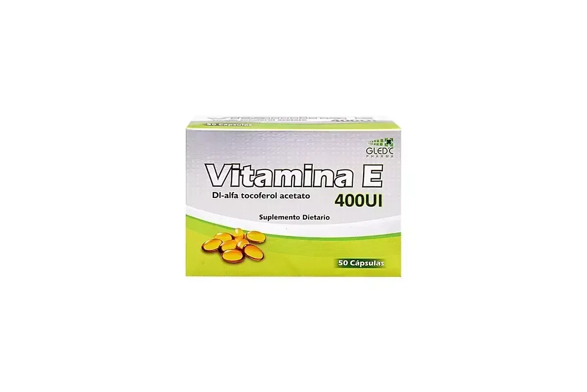 VITAMINA E 400UI BLISTER X 50 PERLAS GLED´C