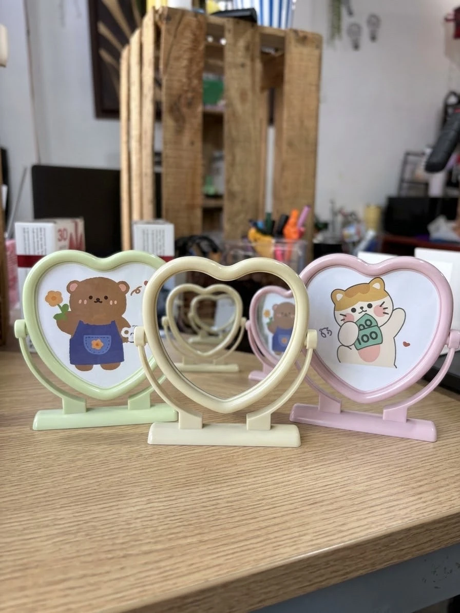 ESPEJO CON FORMA DE CORAZON  2