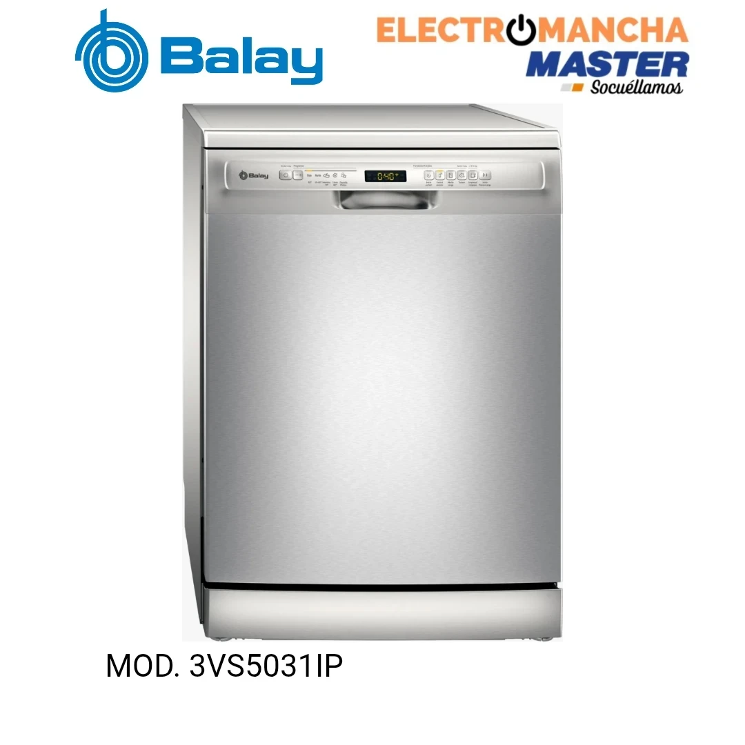 LAVAVAJILLAS BALAY 3VS5031IP 13 CUB. INOX D