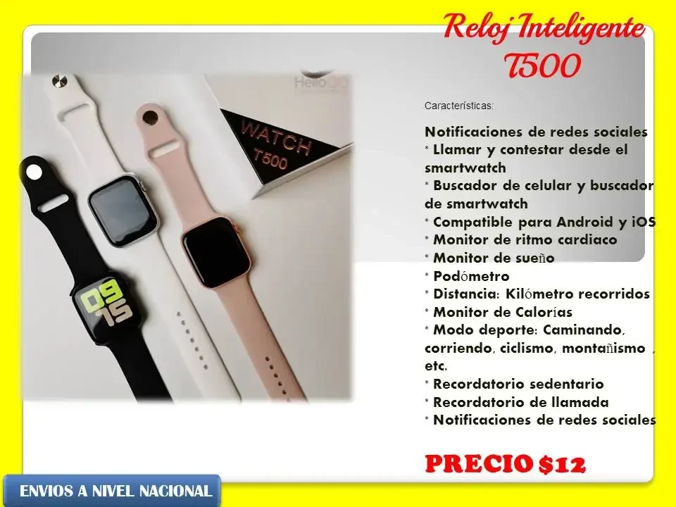 Smartwatch t500