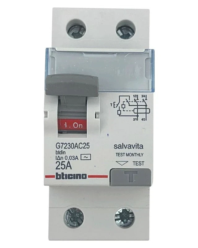 Interruptor 2x25A Diferencial 30MA 230V Bticino original 