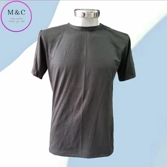 Playera lisa M colores manga corta