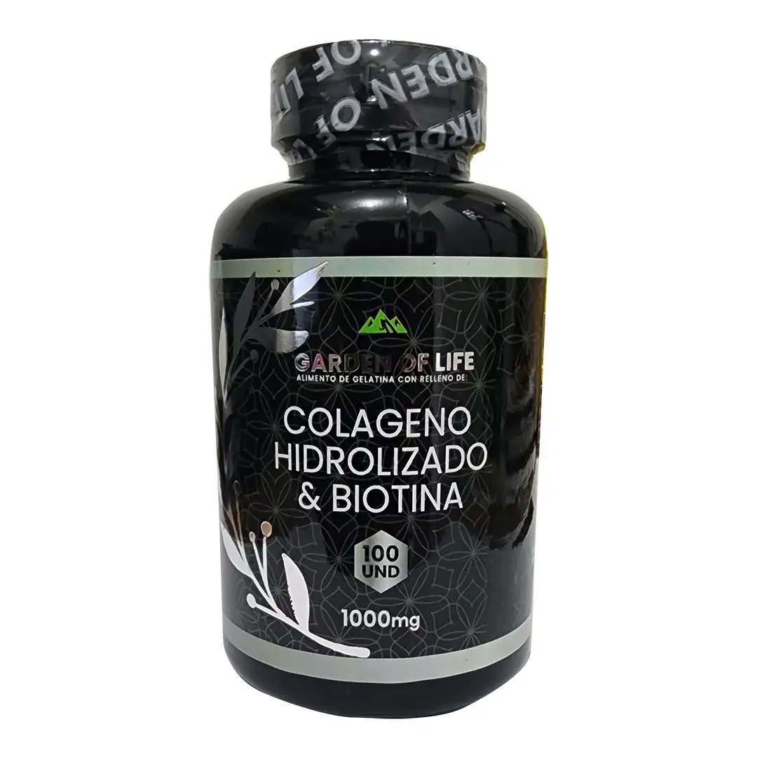 COLÁGENO HIDROLIZADO Y BIOTINA x 100 softgels