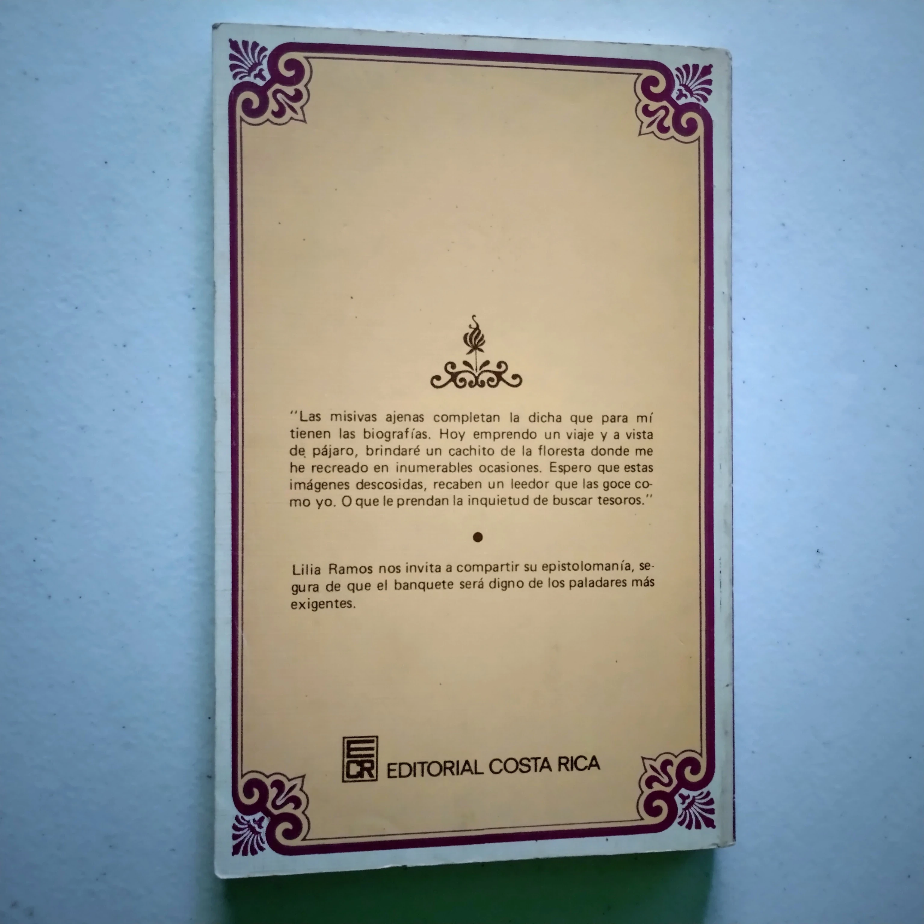 Epístolas de la rosa de los vientos, seleccion Lilia Ramos 2