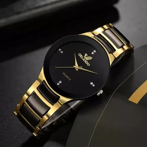 Reloj Clásico Diseño Suizo De Hombre Orlando En Cuarzo