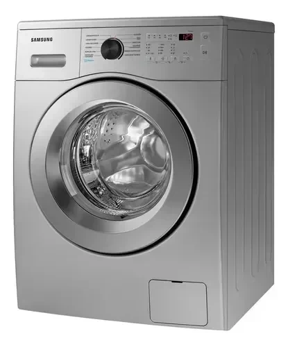 Lavarropas Samsung 6.5 Kg Inverter Frontal Silver Color Plateado WW65A40000S 2