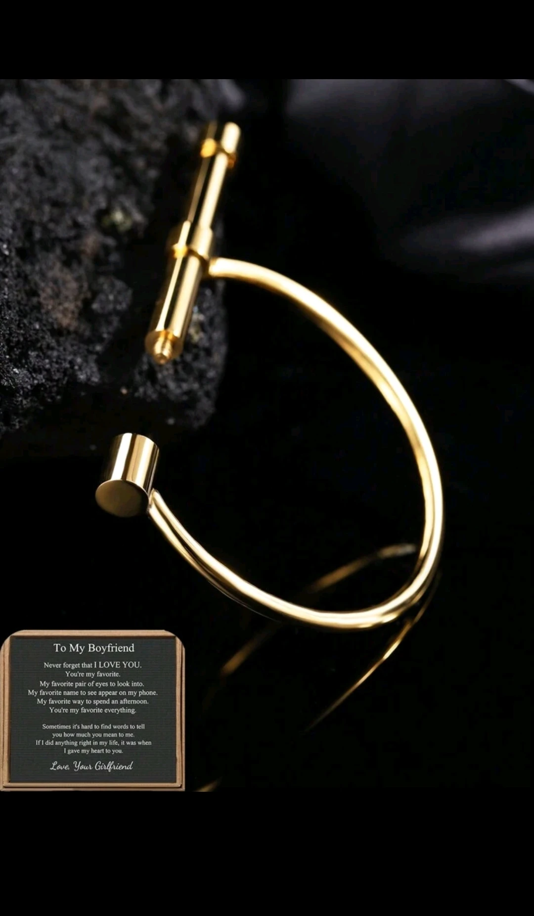 Brazalete unisex con diseño de herradura 🧲 3