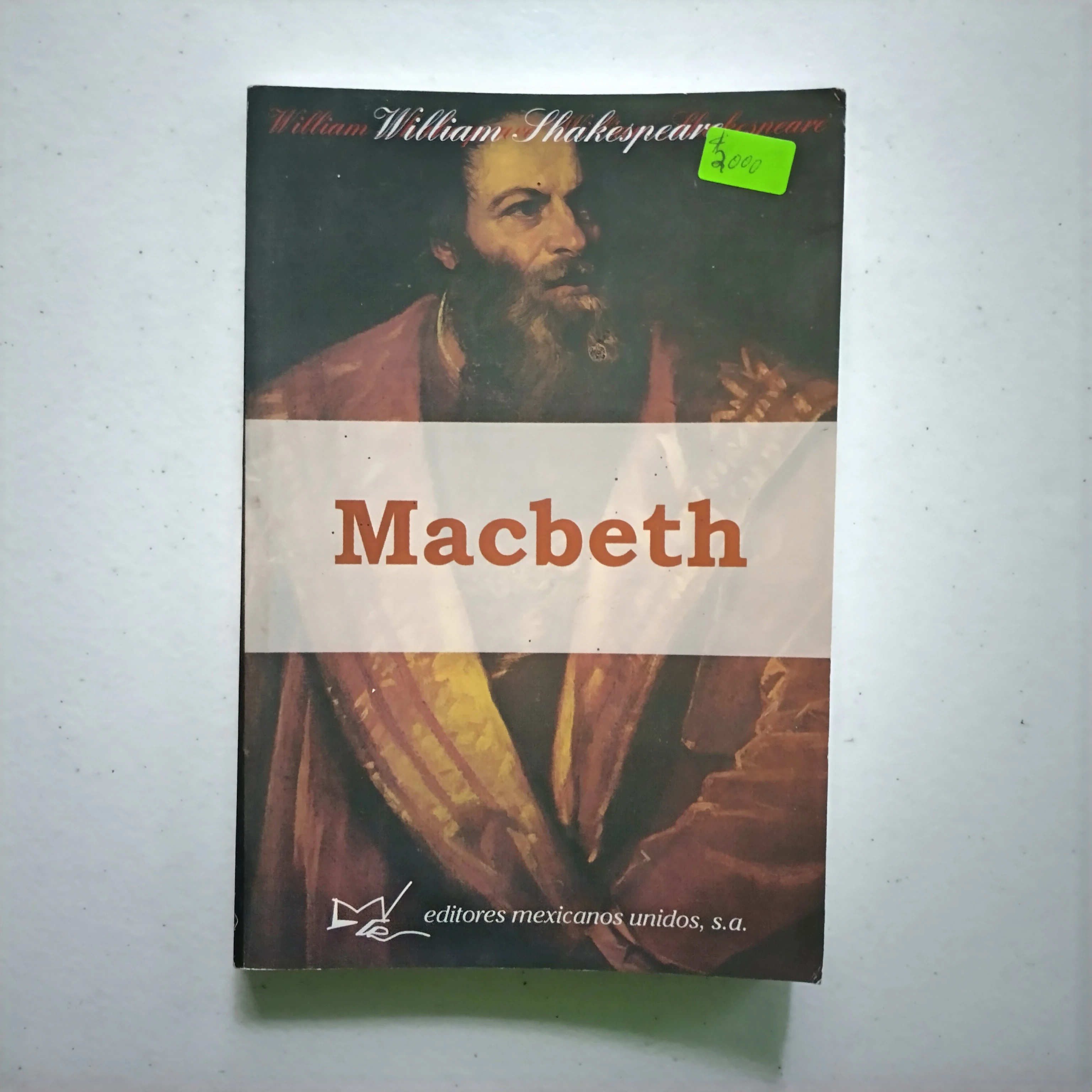 Macbeth, William Shakespeare, usado 